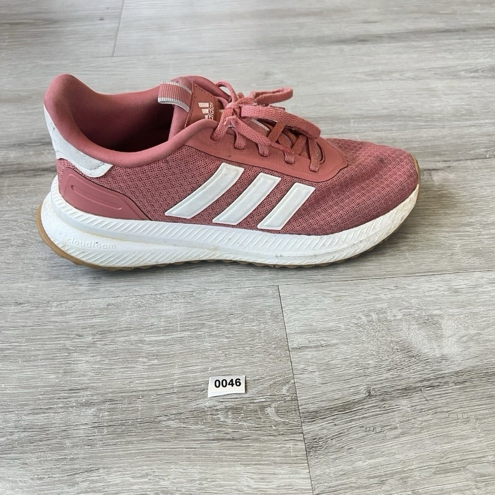 Adidas Cloudfoam Womens Size 7.5  Running Shoes Coral Red Athletic Sneakers